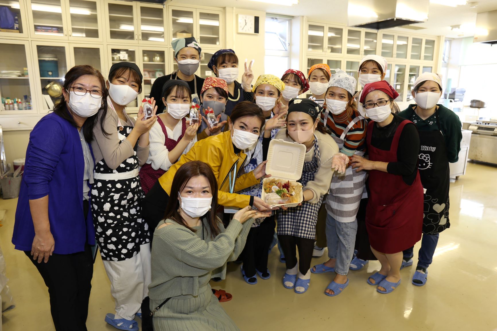 ひとり親世帯にお弁当を！管理栄養学科の学生が手作り弁当で支援