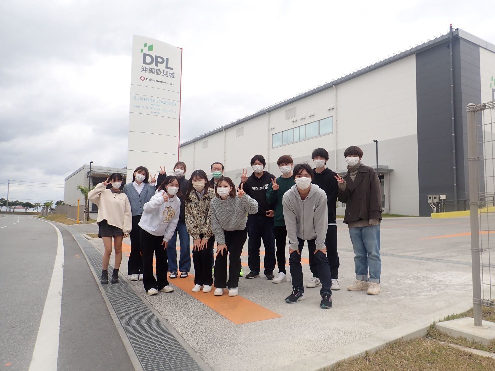 圓田ゼミ　AMAZONJAPAN沖縄配送センター見学