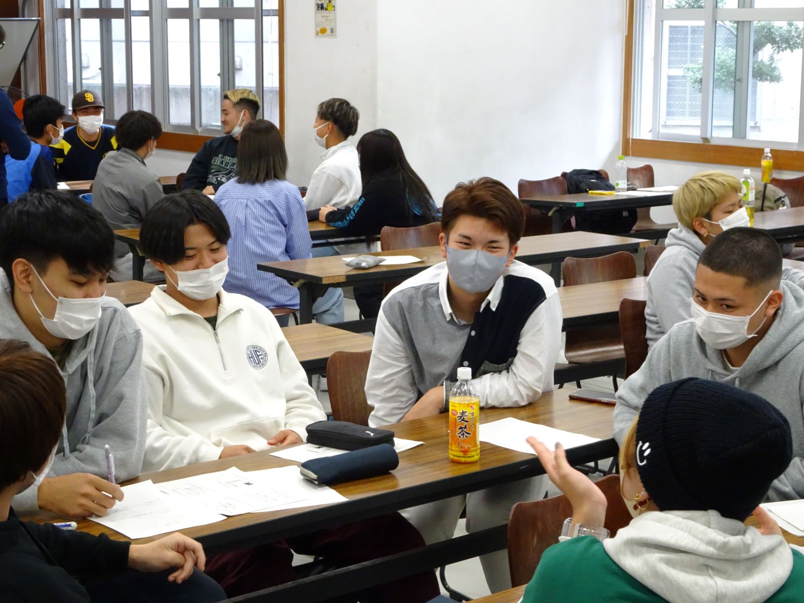 福祉文化学科健康スポーツ福祉専攻「入学予定の高校3年生が集中講義に参加」