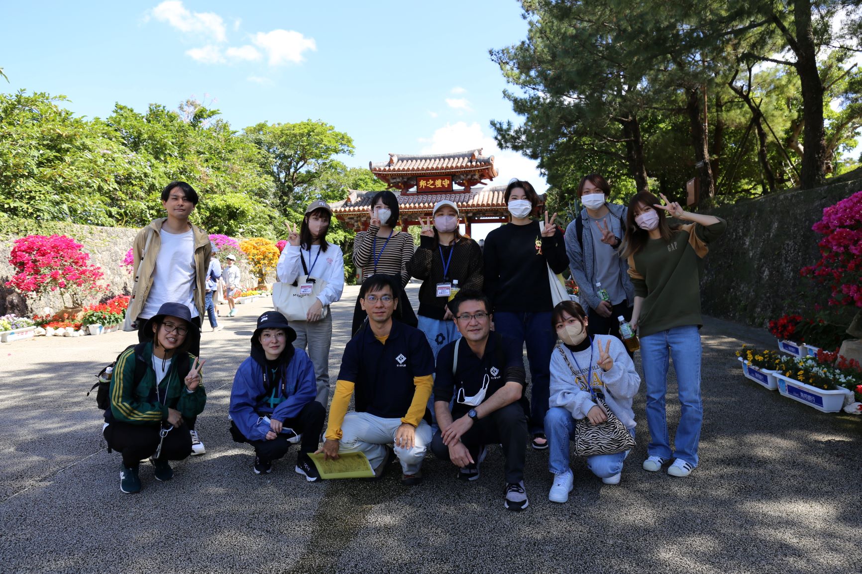 大学院生と学生が首里城復興イベントに参加