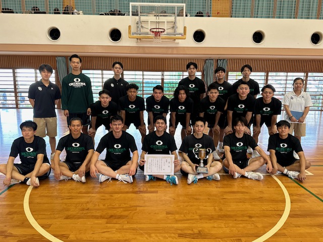 男子バスケ部優勝！第30回沖縄県大学バスケットボール選手権大会