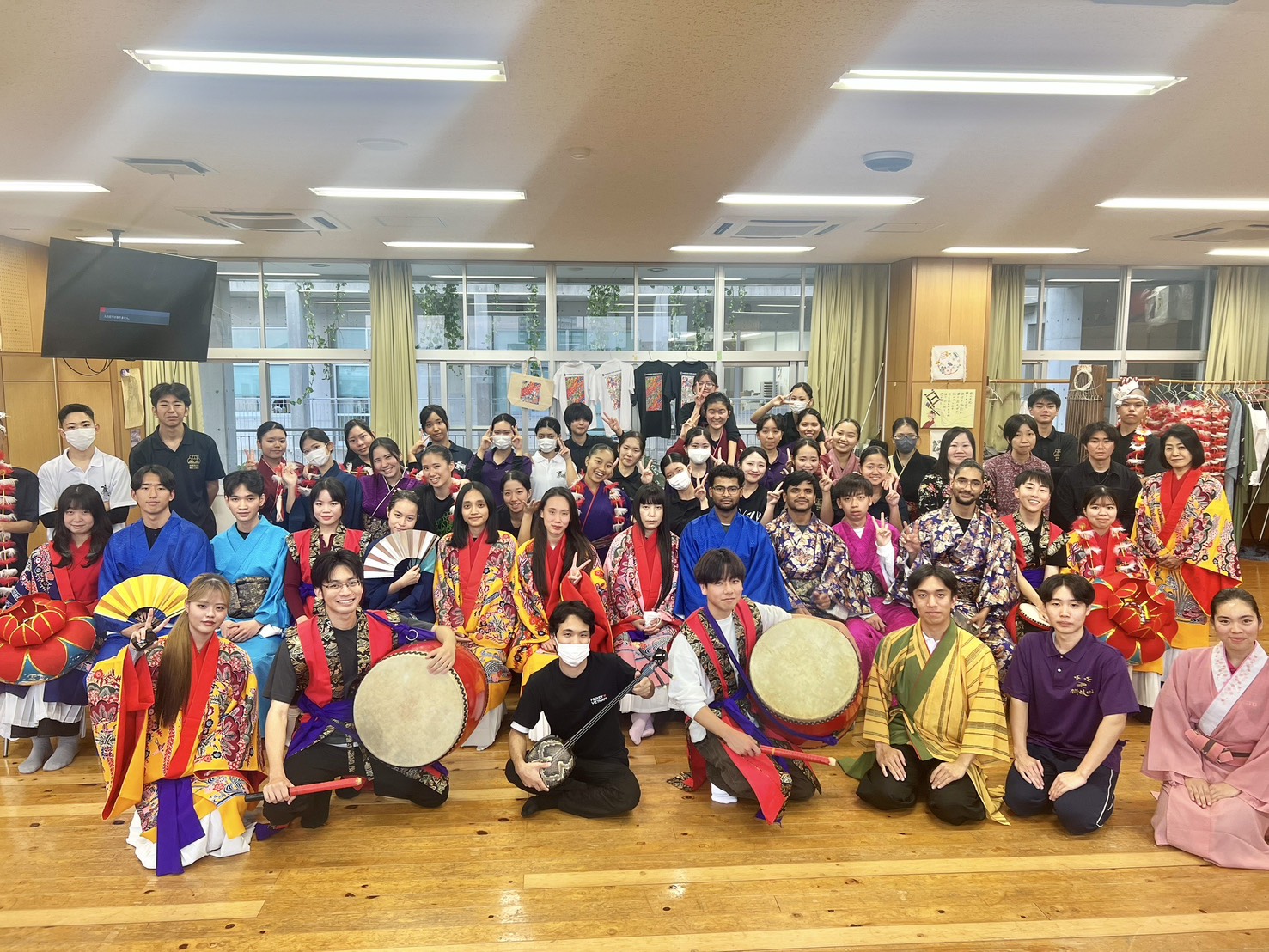 『学生たちが南風原高校生と郷土芸能交流会』開催