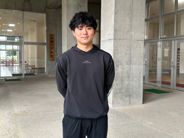 ピカリと輝く沖大生！（90）県の地域外交事業でサイパンへ （国際コミュニケーション学科1年　増田桂一郎さん）